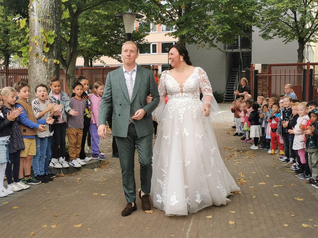 Juf De Kok getrouwd